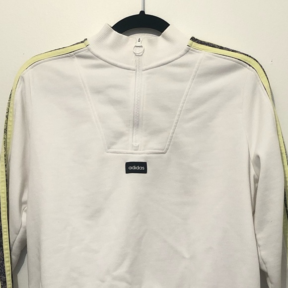 Adidas 1/4 Zip Up Sweater Womens Size M - Picture 2 of 2